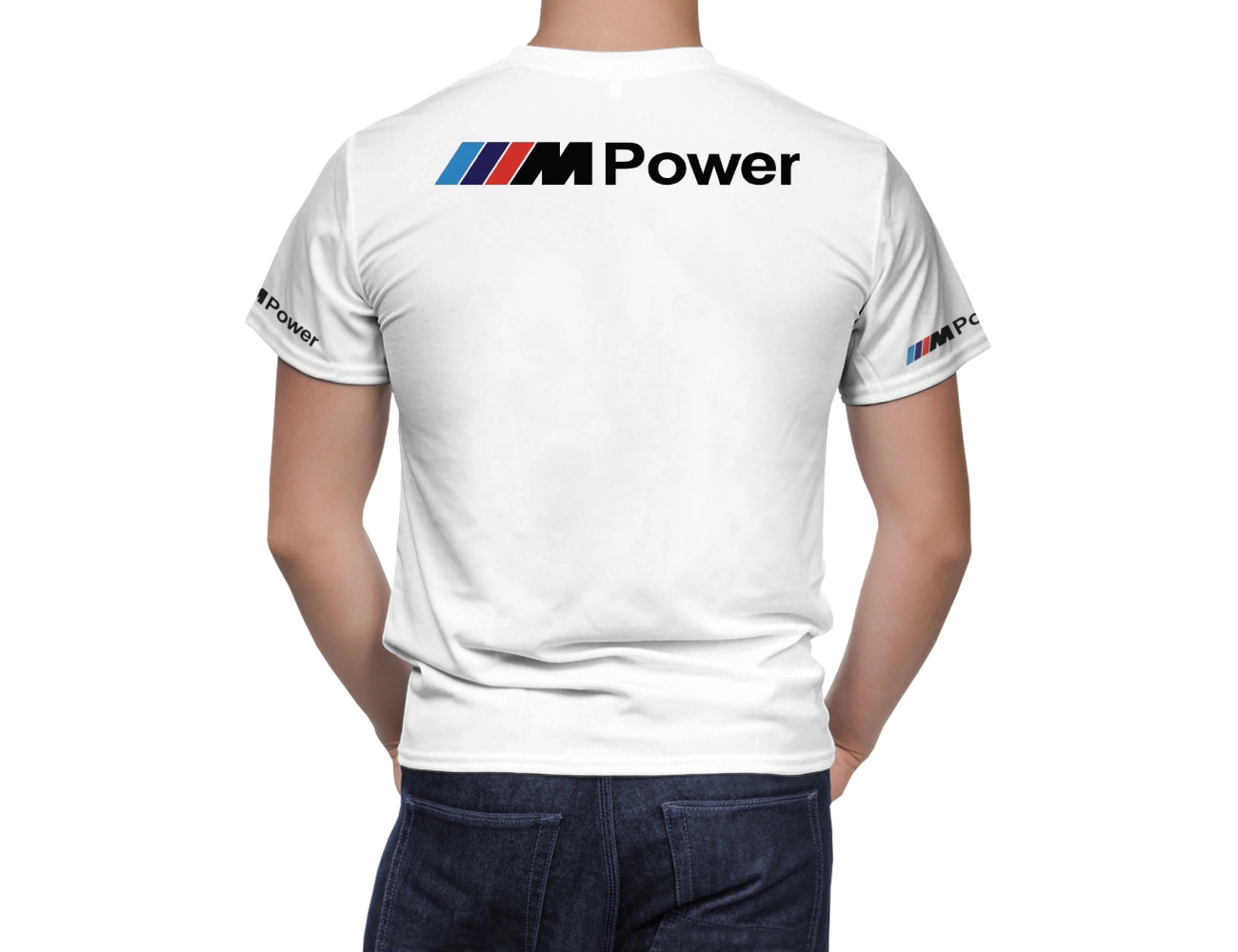 BMW Weiß Power T-Shirt