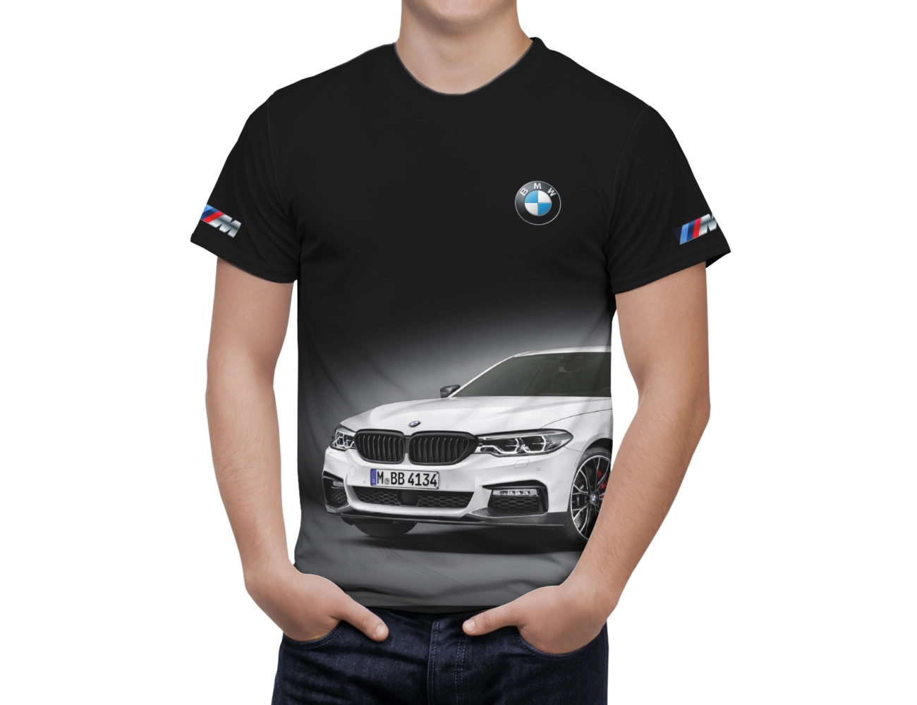 BMW Weiß Car T-Shirt
