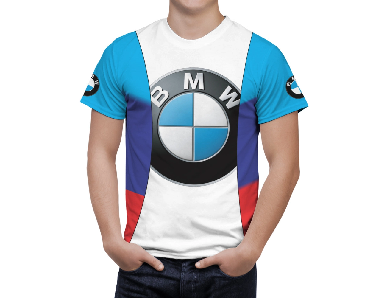 BMW Weiß like T-Shirt