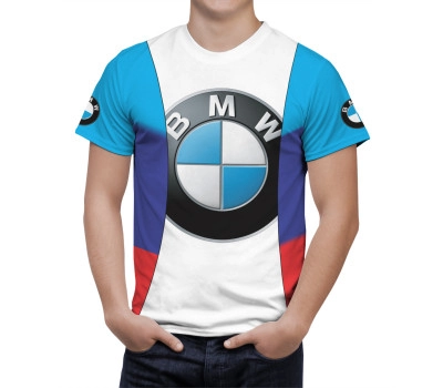 BMW White like T-Shirt
