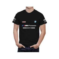 BMW M Power Castrol Schwarz T-Shirt