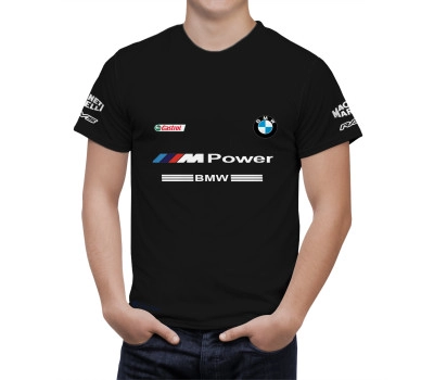 BMW M Power Castrol Black T-Shirt