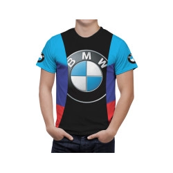 BMW Schwarz Big Logo T-Shirt