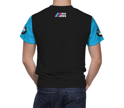 BMW Black Big Logo T-Shirt