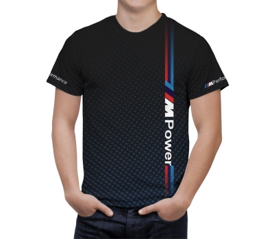 BMW Black Blue Piece T-shirt