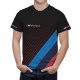 BMW Lines Black T-Shirt - Image 1