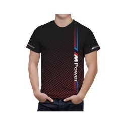 BMW M Power Effect Grid Rot T-Shirt