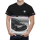 BMW Black Car T-Shirt - Image 1