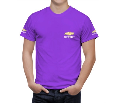 CHEVROLET Purple T-Shirt