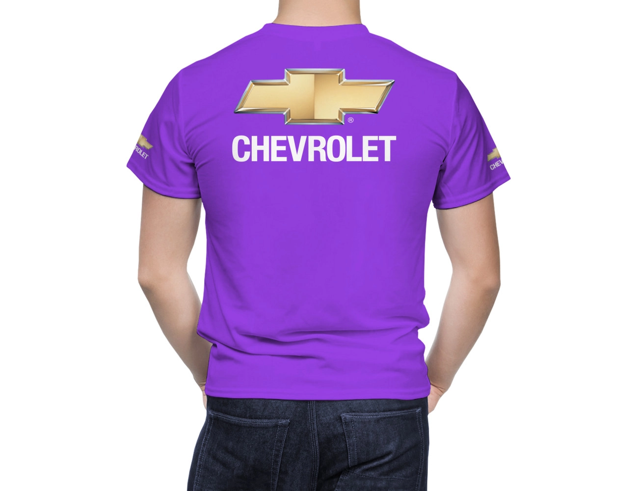 CHEVROLET Purple T-Shirt, CPTS--7882
