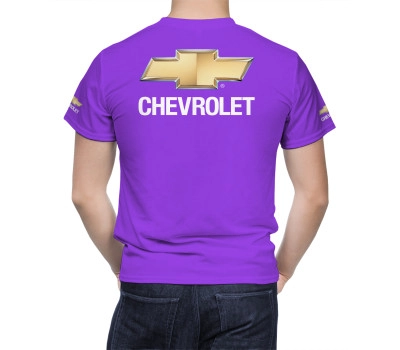 CHEVROLET Purple T-Shirt