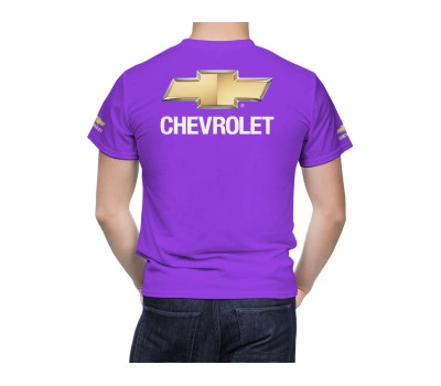 CHEVROLET Purple T-Shirt