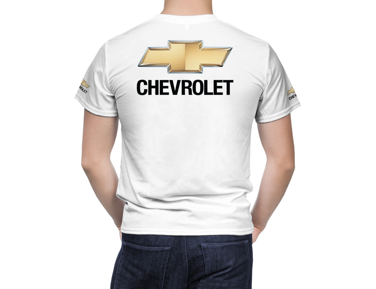 CHEVROLET White T-Shirt, CWTS--4152