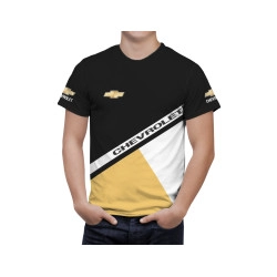 CHEVROLET Black White T-Shirt