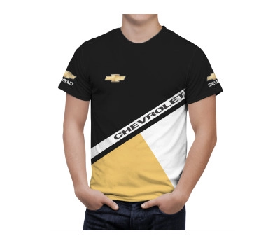CHEVROLET Black White T-Shirt