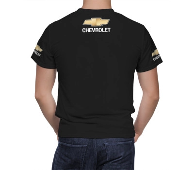 CHEVROLET Black White T-Shirt