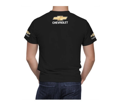 CHEVROLET Black White T-Shirt