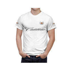 Cadillac White T-Shirt
