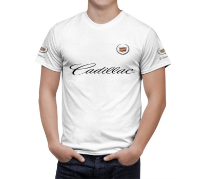 Cadillac White T-Shirt