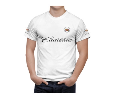 Cadillac White T-Shirt