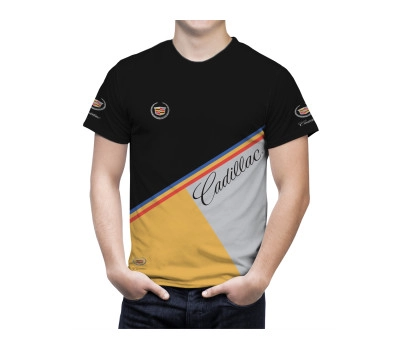 Cadillac Black Grey T-Shirt