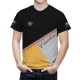 Cadillac Schwarz Grau T-Shirt - Image 1