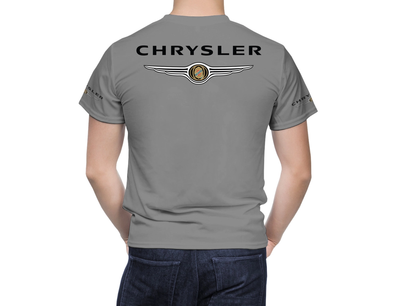 Chrysler Grey T-Shirt, CGTS--2873
