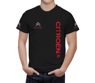Citroen Black Red T-Shirt