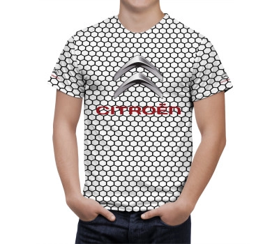 Citroen White Black Shirt