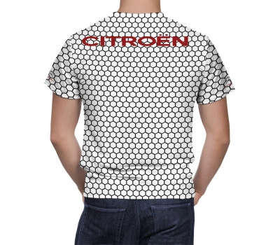 Citroen White Black Shirt