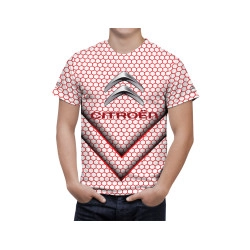 Citroen White Red Shirt