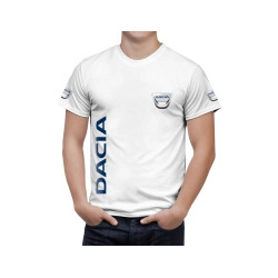 DACIA Weiß T-Shirt