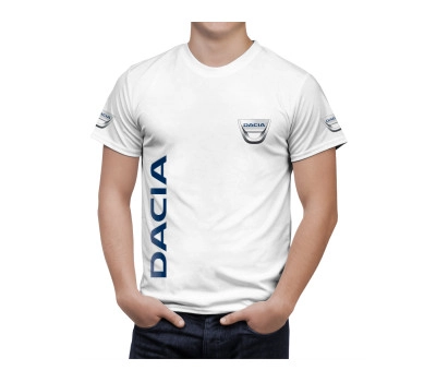DACIA Weiß T-Shirt