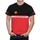 Fiat Abarth Black Red T-Shirt - Image 1