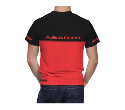 Fiat Abarth Black Red T-Shirt