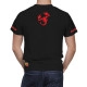 Fiat Abarth Black Red Line T-Shirt - Image 2