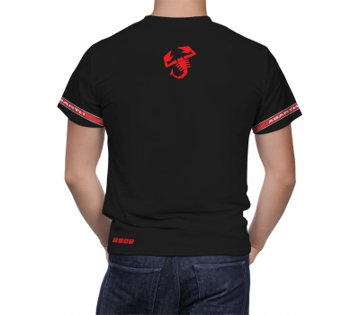 Fiat Abarth Black Red Umbro T-Shirt