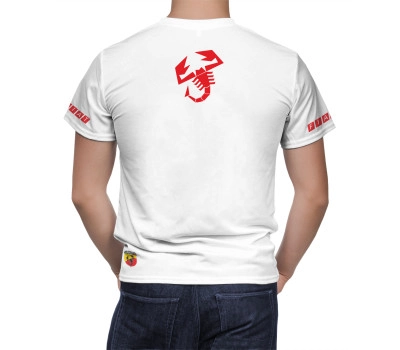 Fiat Abarth White Lines T-Shirt