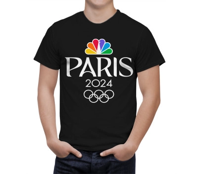 Paris 2024 Olympics Game France Black T-Shirt