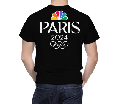 Paris 2024 Olympics Game France Black T-Shirt