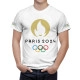 Paris 2024 Olympics Game France White T-Shirt - Image 1