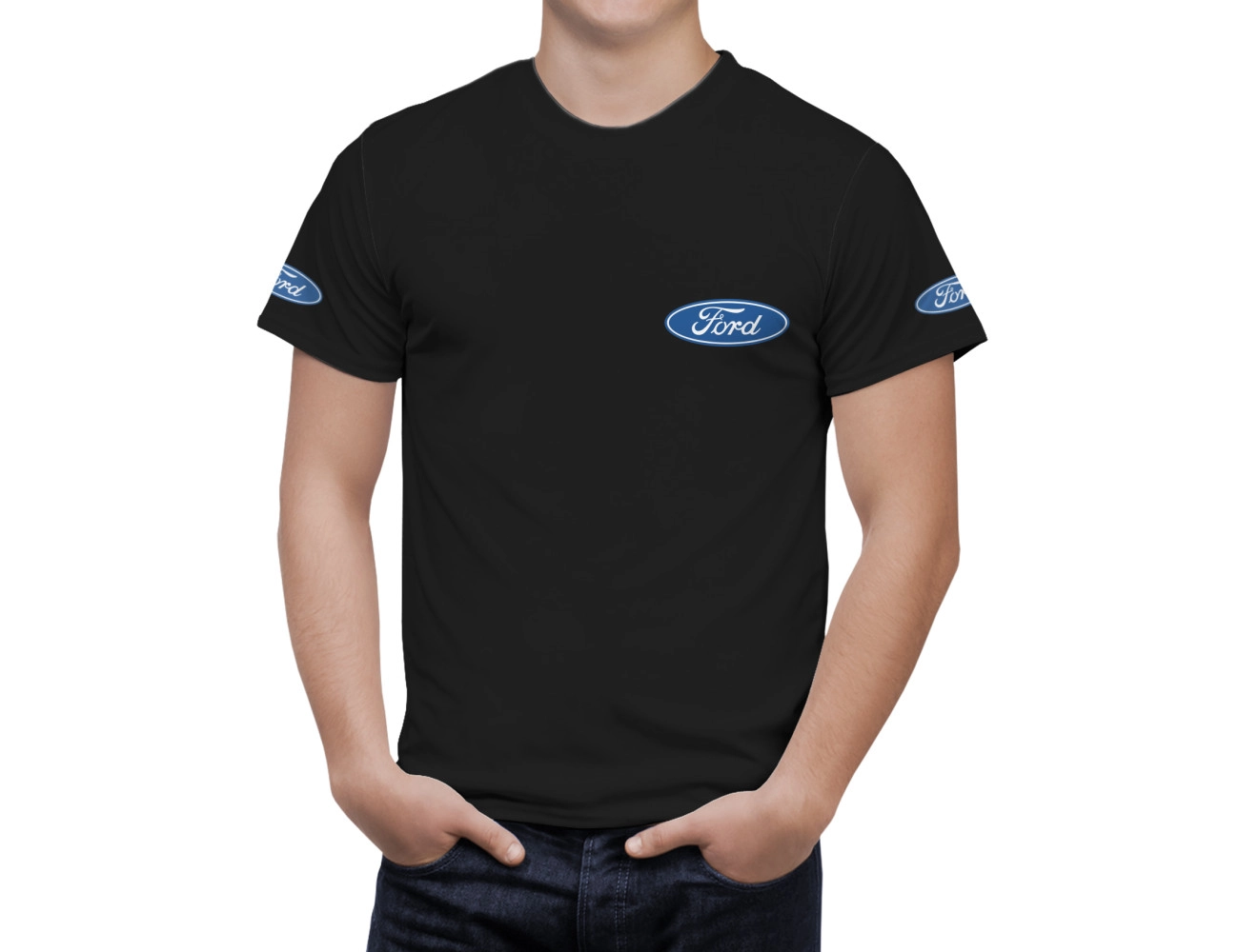 Ford Schwarz T-Shirt, FBTS--5523