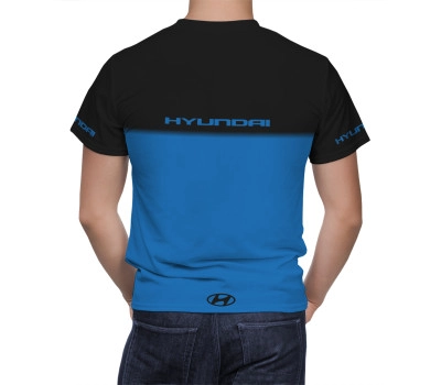 Hyundai Black Blue Umbro T-Shirt