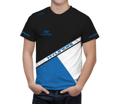 Hyundai Black Blue Umbro T-Shirt