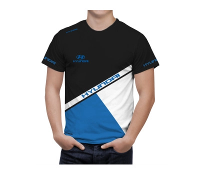 Hyundai Black Blue Umbro T-Shirt