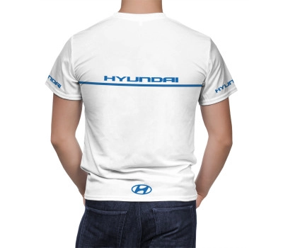 Hyundai White T-Shirt