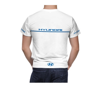 Hyundai White T-Shirt