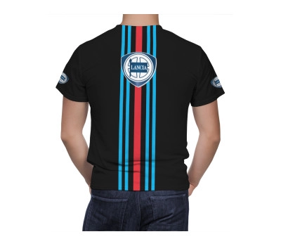 Lancia Schwarz T-Shirt