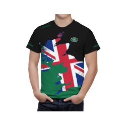 Land Rover Black UK flag Shirt