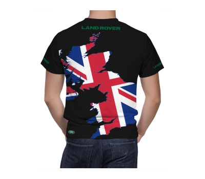 Land Rover Black UK flag Shirt